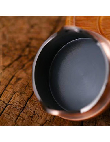 Quemador de Incienso Circular CHENSHUO Bronce Mini 3.8cm