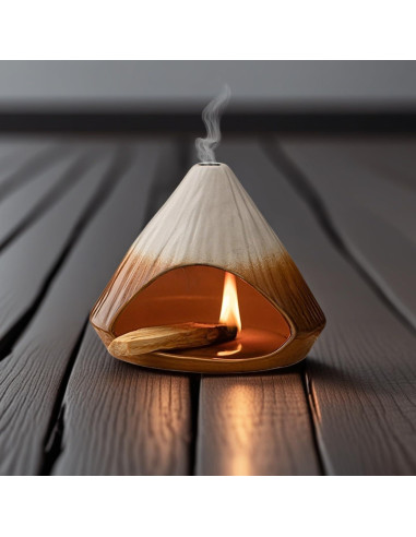 Horno de Incienso de Cerámica Genérico Monte Fuji 14.2 cm