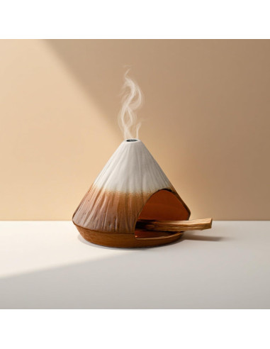 Horno de Incienso de Cerámica Genérico Monte Fuji 14.2 cm