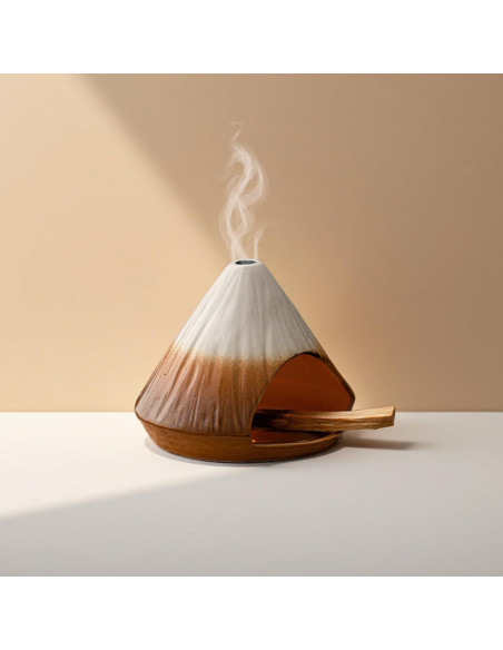 Horno de Incienso de Cerámica Genérico Monte Fuji 14.2 cm