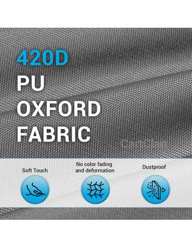 Cubierta de Lluvia para Carro de Golf CartClan 420D Impermeable