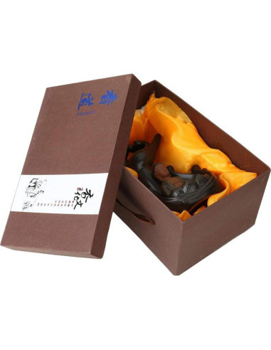 Horno de Incienso de Retroceso Stimmt Loto Buda Cerámica 10 Conos