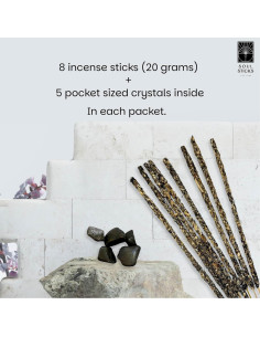 Bastones de Incienso Soul Sticks Canela Picante 20g - 8" 2