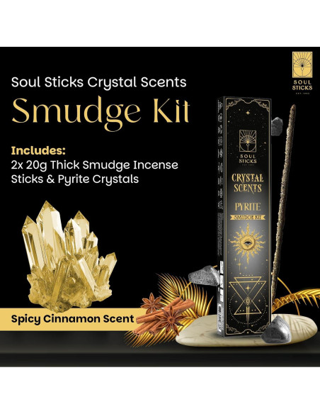 Bastones de Incienso Soul Sticks Canela Picante 20g - 8"
