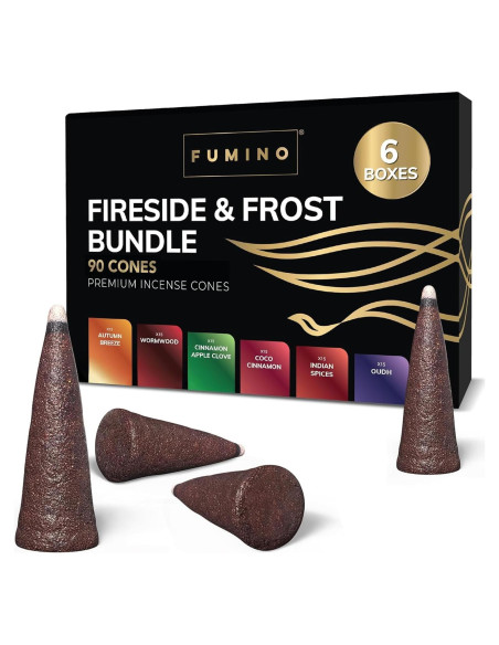 Conos de Incienso Fumino 90 Piezas Aromas Naturales
