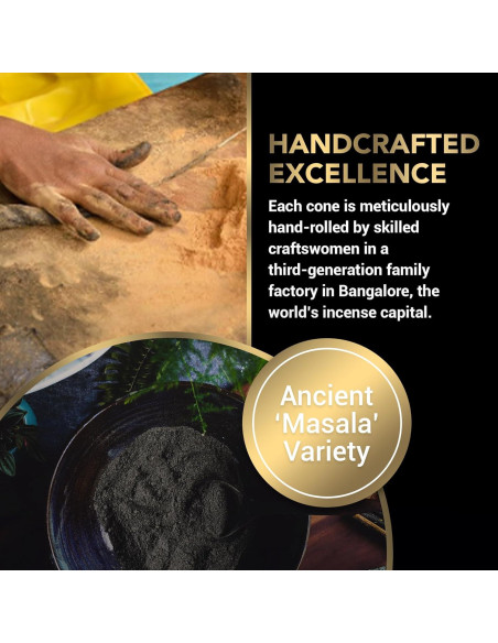 Conos de Incienso Fumino 90 Piezas Aromas Naturales