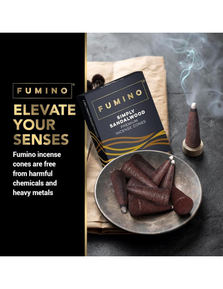 Conos de Incienso Fumino 90 Piezas Aromas Naturales