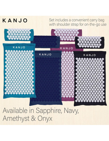 Conjunto Almohadilla y Almohada Acupresión Kanjo - Alivio Dolor