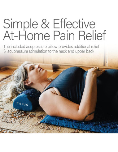 Conjunto Almohadilla y Almohada Acupresión Kanjo - Alivio Dolor