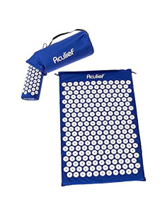 Aculief - Alfombra de Acupresión y Almohada - Alivio del Estrés