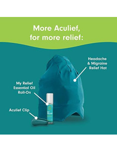 Aculief - Alfombra de Acupresión y Almohada - Alivio del Estrés 2