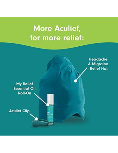 Aculief - Alfombra de Acupresión y Almohada - Alivio del Estrés