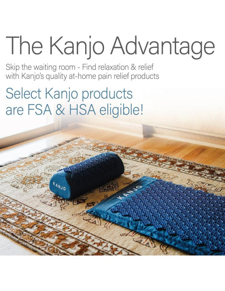 Conjunto Almohadilla y Almohada Acupresión Kanjo - Alivio Dolor