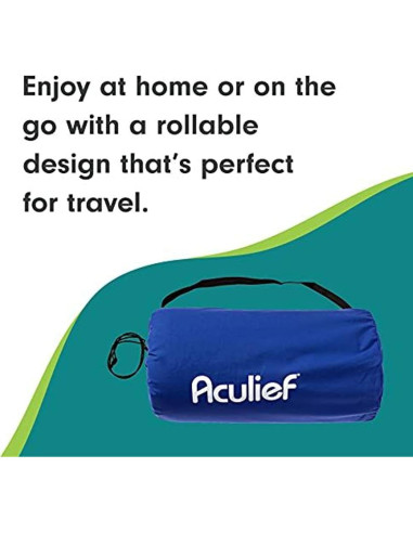 Aculief - Alfombra de Acupresión y Almohada - Alivio del Estrés