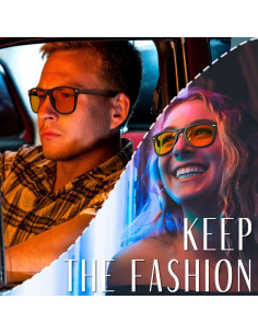 Gafas de sol Joopin plegables UV400 para conducción nocturna 2