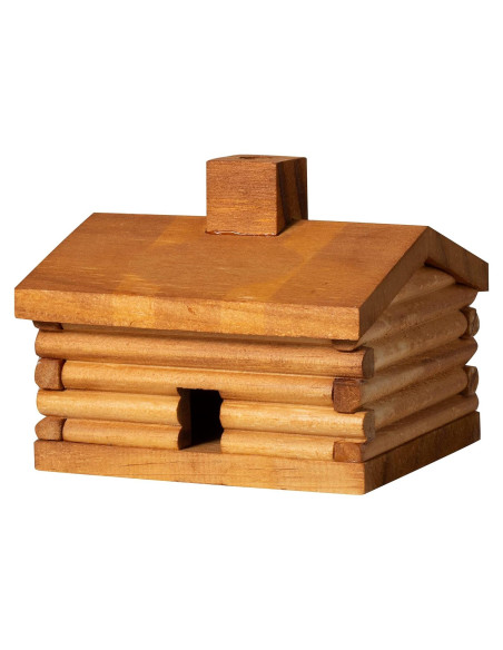 Quemador de Incienso de Madera Paine's Cabaña con 10 Conos