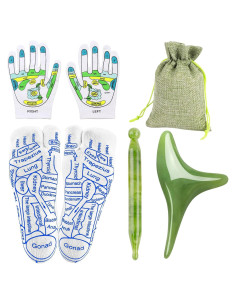 Calcetines de Reflexología ZYNERY con Herramientas de Masaje