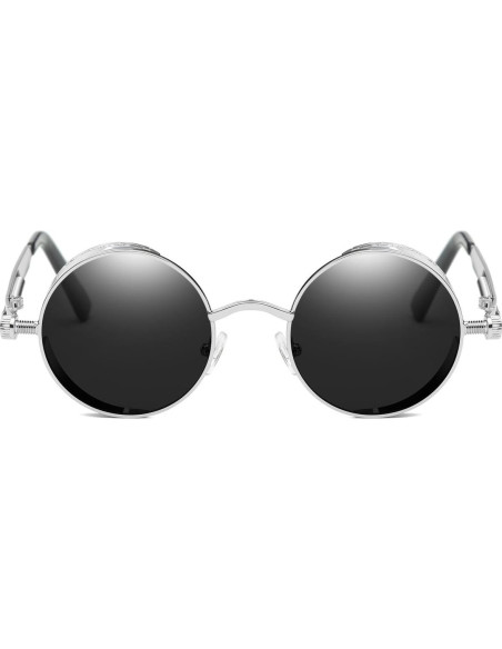 Gafas de sol redondas Dollger UV400 metal retro estilo