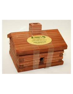 Horno de Incienso de Cabaña de Madera Paine con 10 Troncos