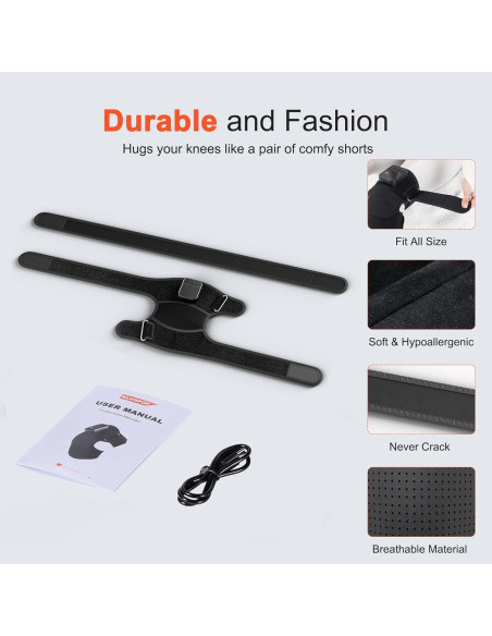 Masajeador de Rodilla KlugPop V5.0 Inalámbrico con Calor