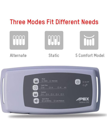 Cojín de Asiento Apex Medical Sedens 500 - Alivio Presión 43 cm