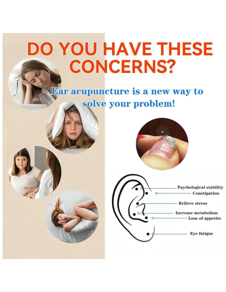 Kit de Acupuntura con Semillas de Oído Pddolw - Relajación y Bienestar