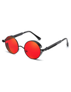 Gafas de Sol Redondas Dollger Metal UV400 Estilo Retro