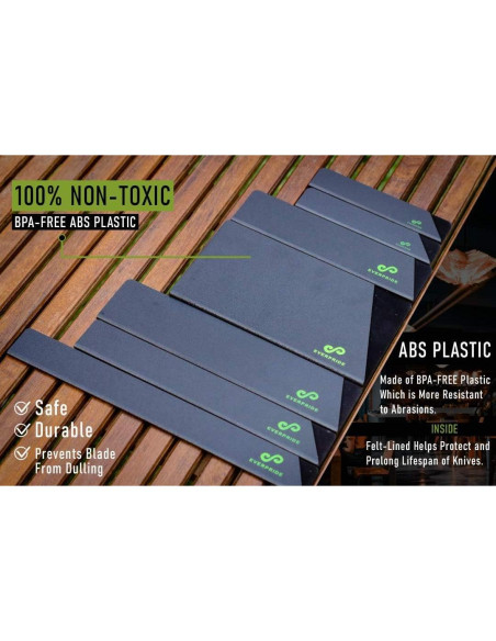 Conjunto de Protectores de Cuchillos 9 Piezas EVERPRIDE