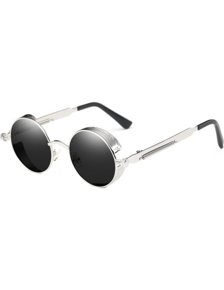 Gafas de Sol Redondas UV400 Metal Retro Dollger