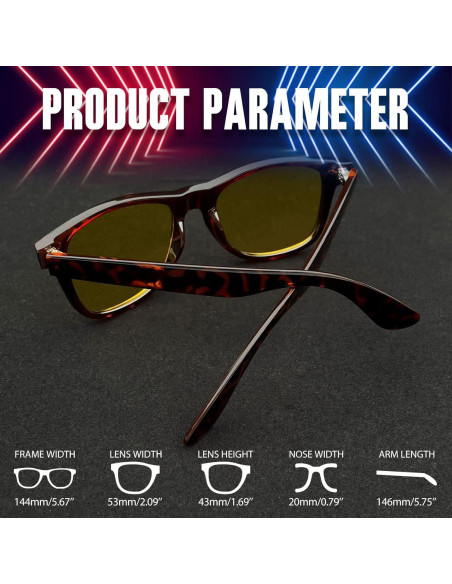 Gafas de sol Joopin cuadradas UV400 unisex diseño moderno Gafas de sol Joopin cuadradas UV400 unisex diseño moderno