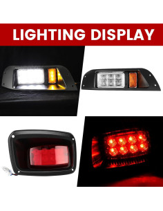 Kit de luces LED vvavv para carrito de golf EZGO TXT 1996-2013 2