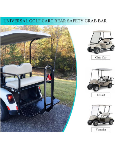 Barra de Agarre de Seguridad 10L0L para Carro de Golf Universal