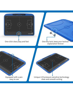 Pizarra táctica electrónica VNVDFLM para baloncesto y fútbol 2