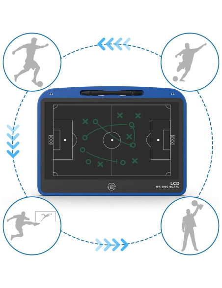 Pizarra táctica electrónica VNVDFLM para baloncesto y fútbol
