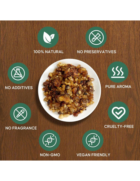 Conjunto de Incienso y Mirra Yakucho 150 g - Resina Natural