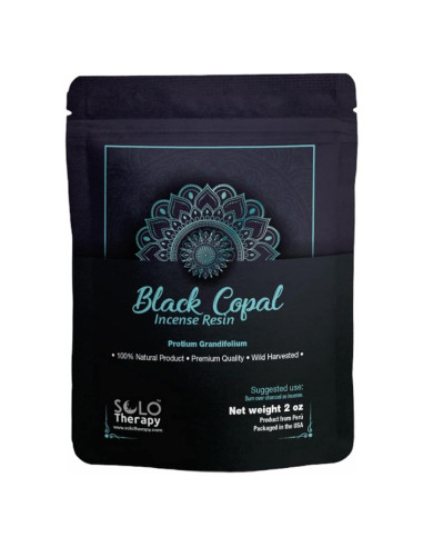 Incienso Copal Negro Solo Therapy 56.7g - Calidad Premium
