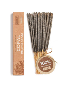 Incienso de Copal Blanco Puro Amae - 20 Varitas Hechas a Mano
