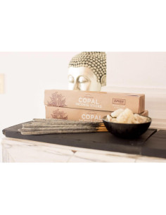 Incienso de Copal Blanco Puro Amae - 20 Varitas Hechas a Mano 2