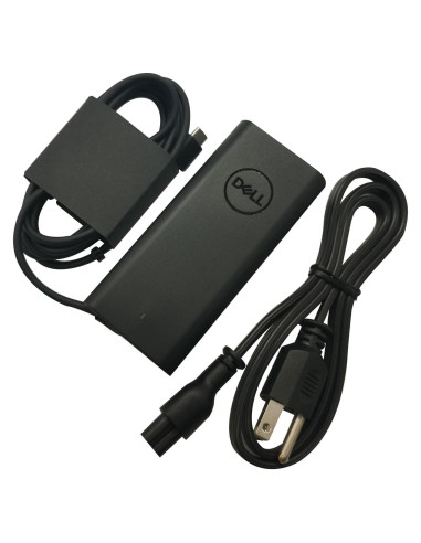 Cargador Laptop Dell 65W Tipo C Original con Cable 3ft