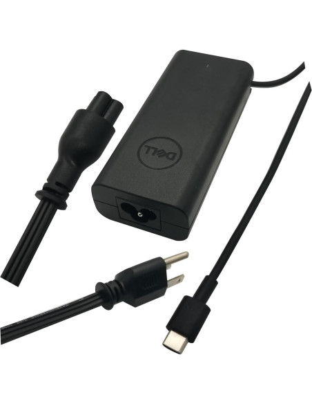 Cargador Laptop Dell 65W Tipo C Original con Cable 3ft