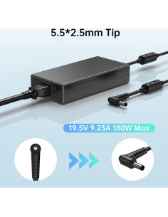 Cargador de Laptop DONGERDI 180W para MSI Stealth Thin GF63 GF65 GF75 2