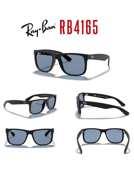 Gafas de sol Ray-Ban RB4165 Justin con kit de limpieza
