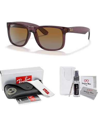 Gafas de sol Ray-Ban RB4165 Justin unisex + Kit de limpieza