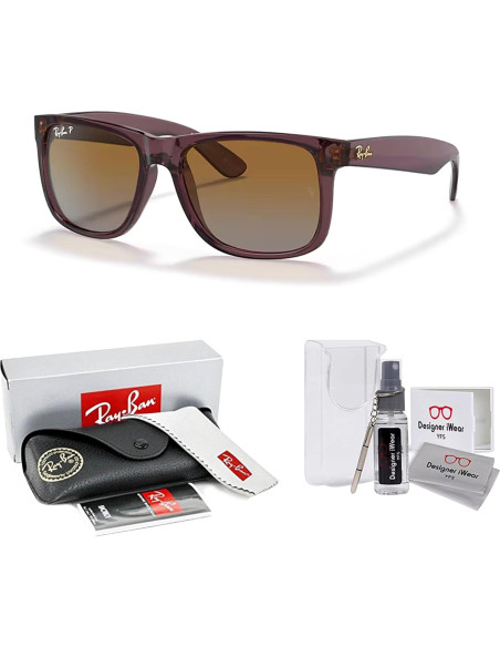 Gafas de sol Ray-Ban RB4165 Justin unisex + Kit de limpieza