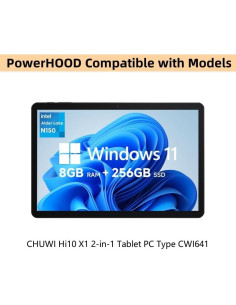 Cargador USB Tipo C 12V PowerHOOD para CHUWI Hi10 X1 2