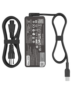 Cargador AC USB Tipo C 65W Lenovo ThinkPad ADLX65YLC3D