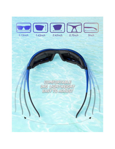 Gafas de Sol Deportivas BEACOOL Polarizadas UV400
