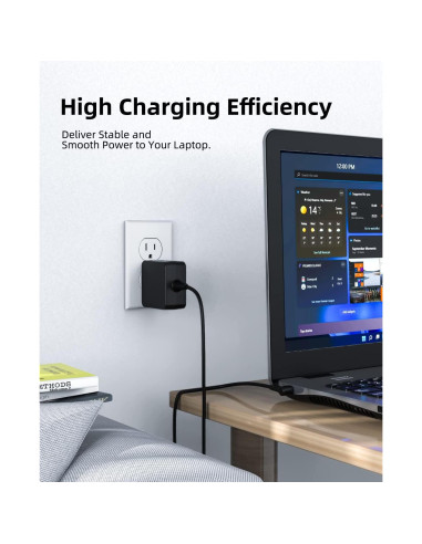 Cargador Adaptador CA 45W Dexpt para Asus Zenbook y Vivobook