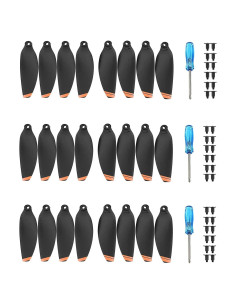 Hélices de Reemplazo YETEETH para DJI Mini 2/SE - 24 Pcs Naranja