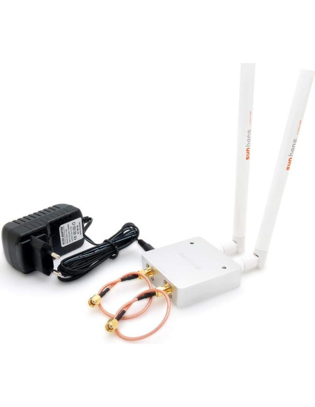 Amplificador de Señal WiFi Sunhans SH24Gi1000-D2 1000mW 2.4GHz